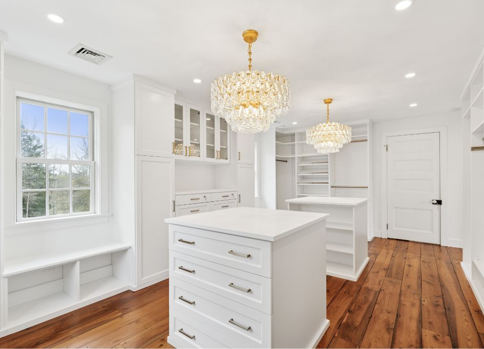 We specialize in creating functional works of art for your home or office. From custom closets to commercial spaces, we combine craftsmanship, quality, and care to bring your design vision to life.